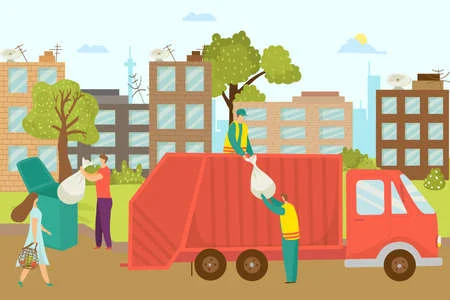 Scrap collection from societies and residential areas in Asansol